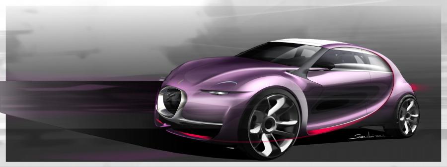 Эскиз Citroen REVOLTe Concept 2009 года  (фото 58 из 84)